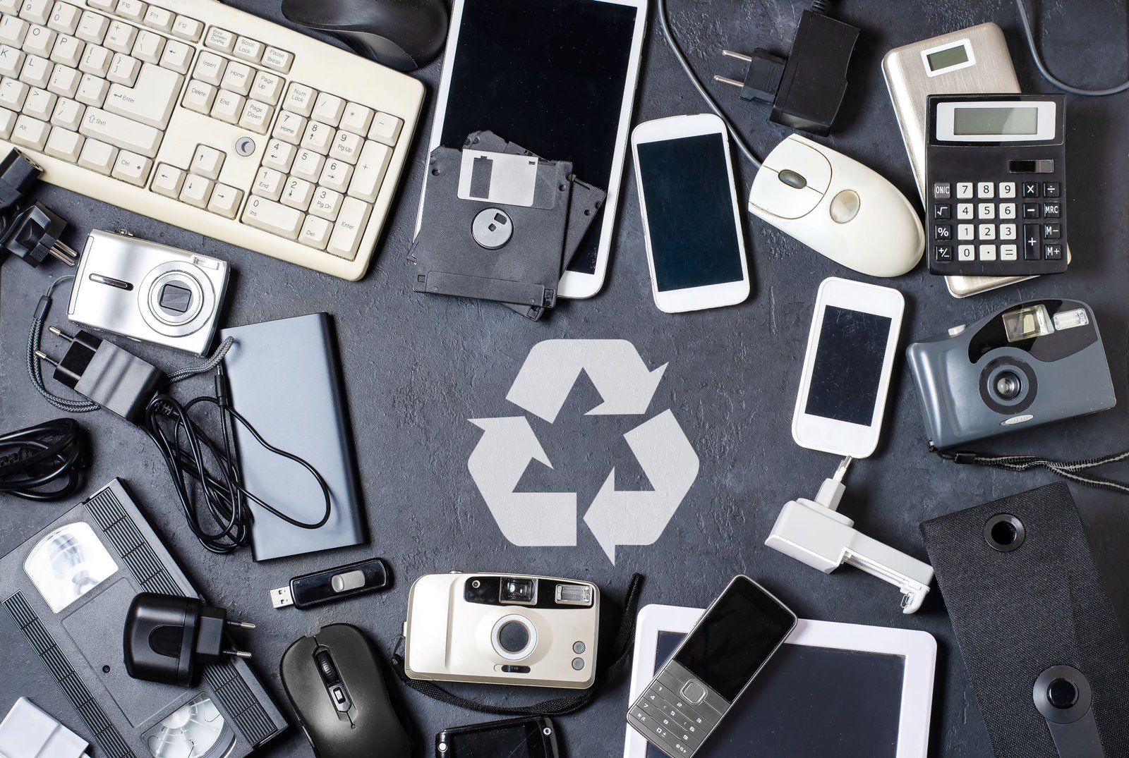 e-waste recycling and disposal center